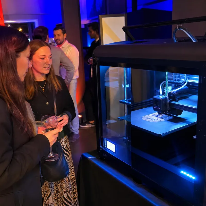 Animation Cabine d'Impression 3D