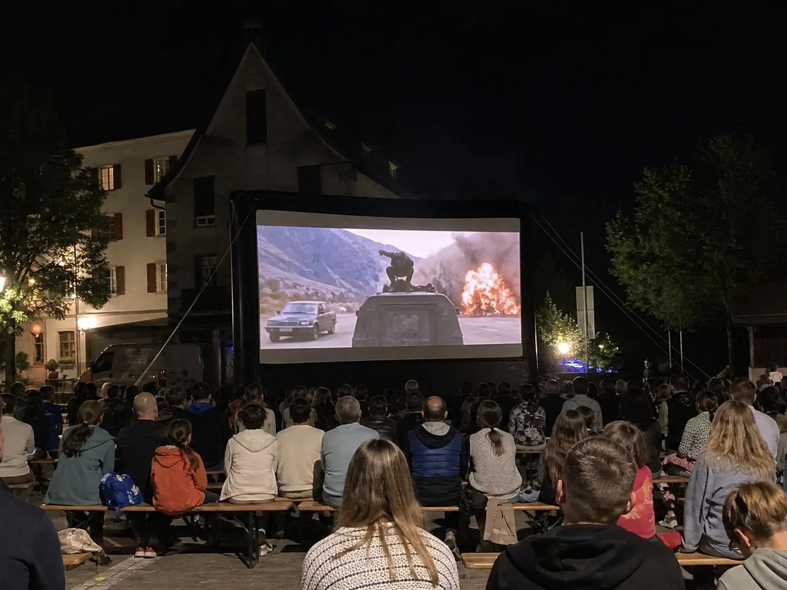 Animation Cinéma Plein Air — animation événementielle
