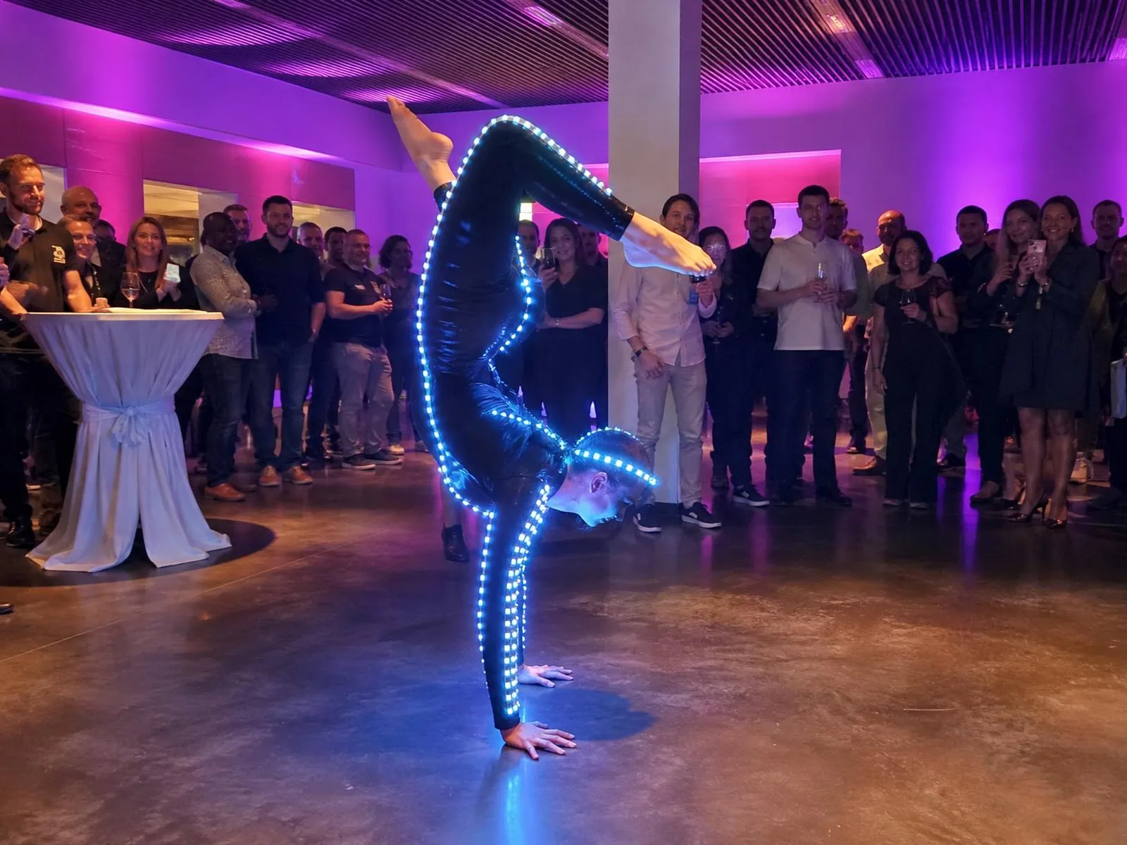 Animation Danseur-euse de Lumières — animation événementielle
