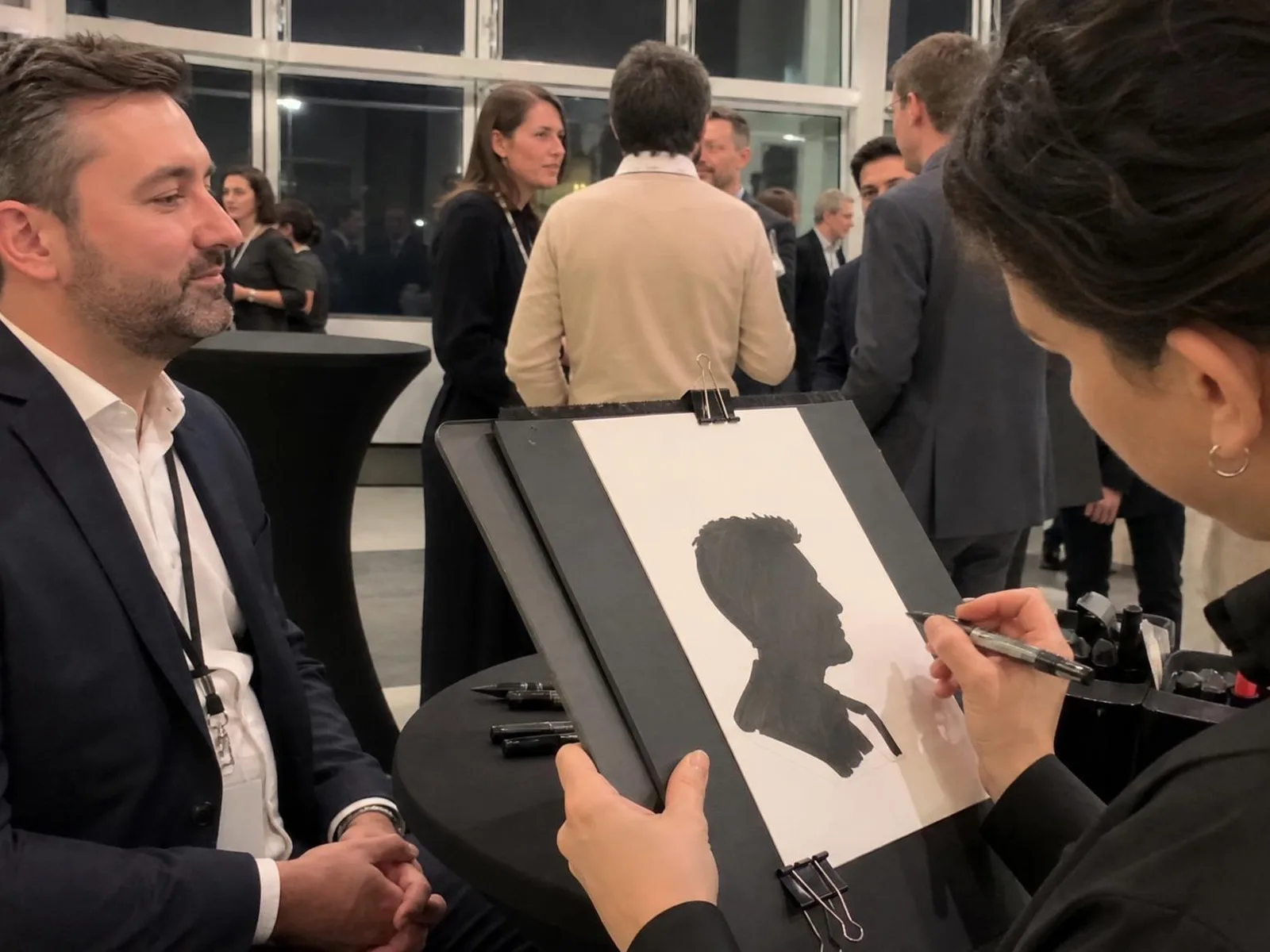 Animation Silhouettiste — animation événementielle