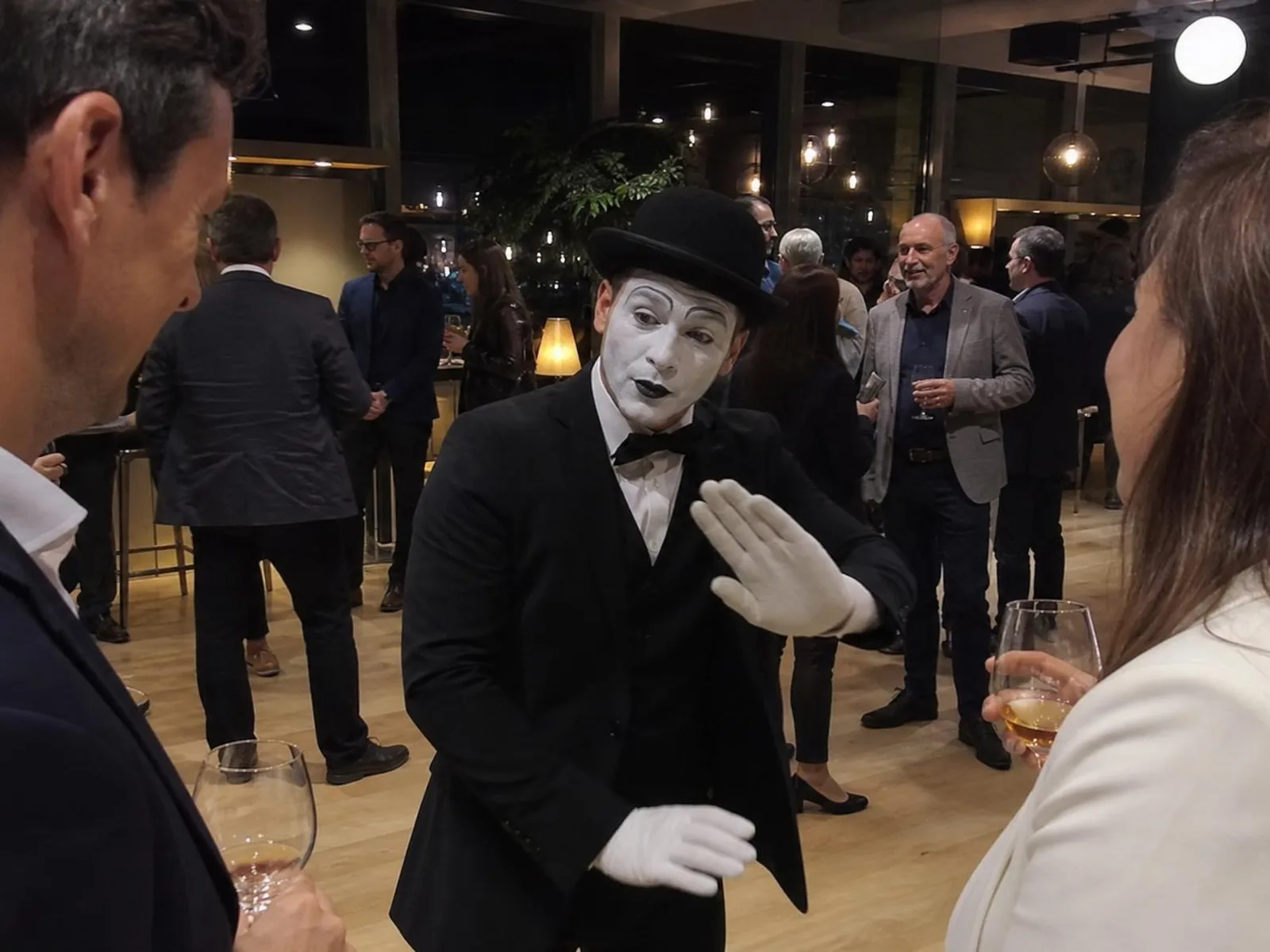 Artiste Mime — animation événementielle