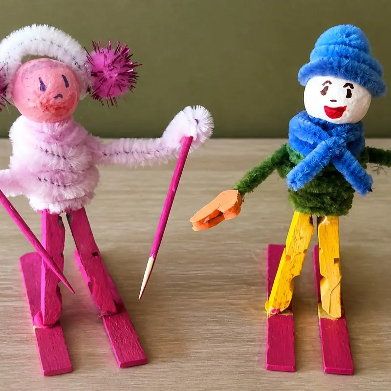 Atelier bonhomme de ski