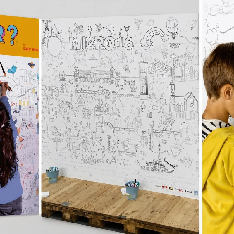 Atelier Mur à Colorier