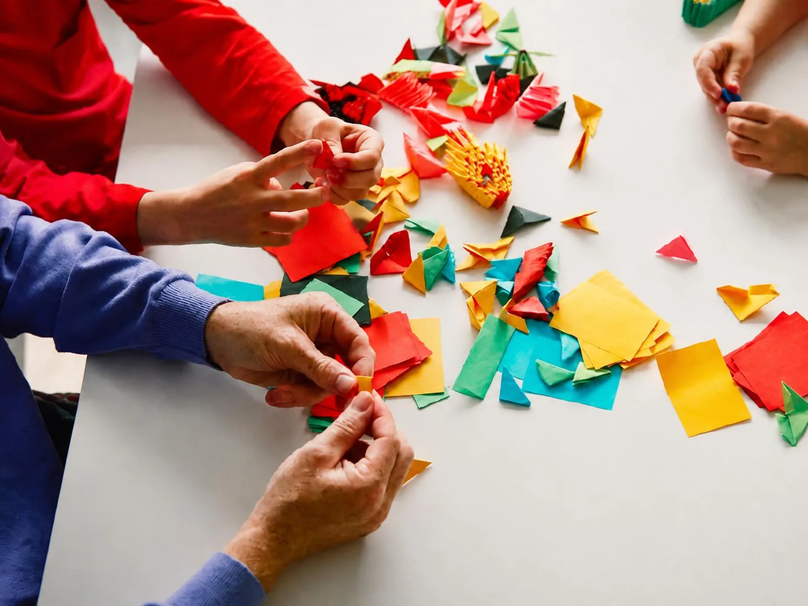 Atelier Origami — animation événementielle