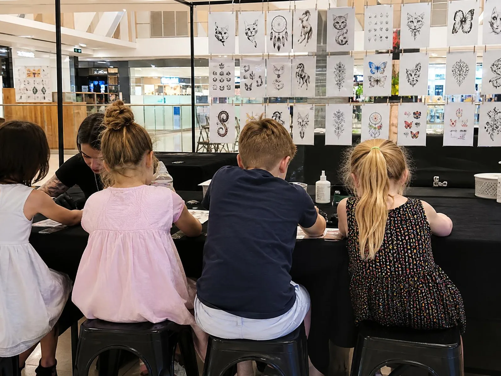 Atelier Tatouage Éphémère — animation événementielle