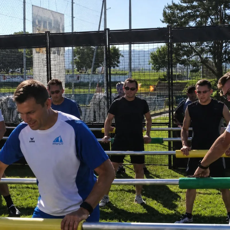 Babyfoot Humain Footcage