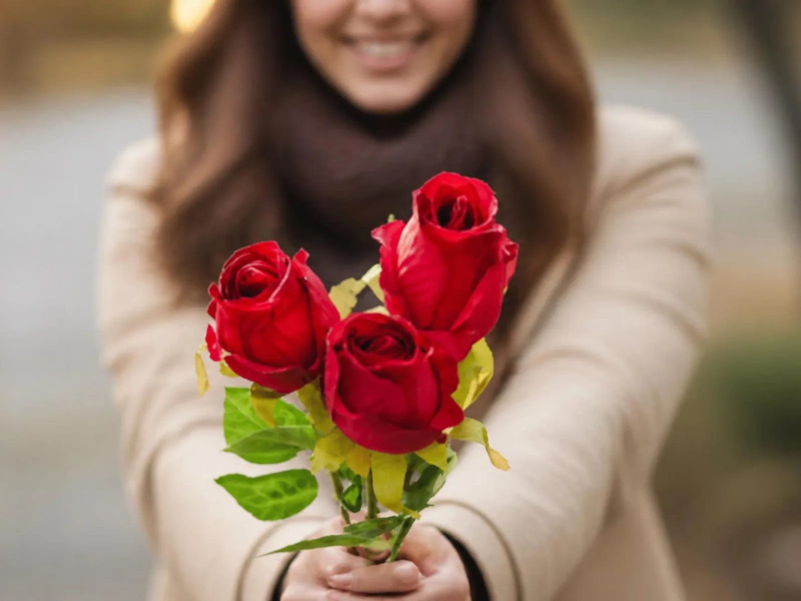 Distribution de Roses — animation événementielle
