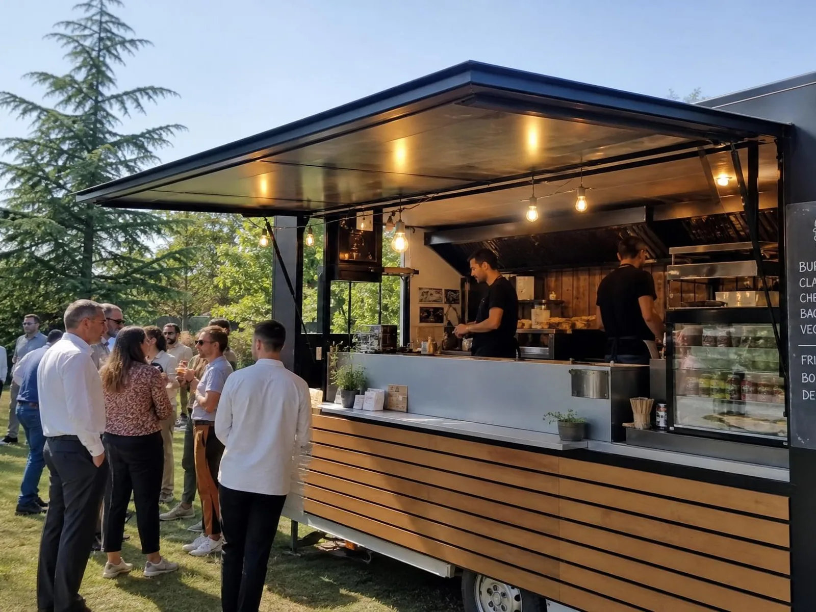 Foodtruck Spécialisé Américain — animation événementielle