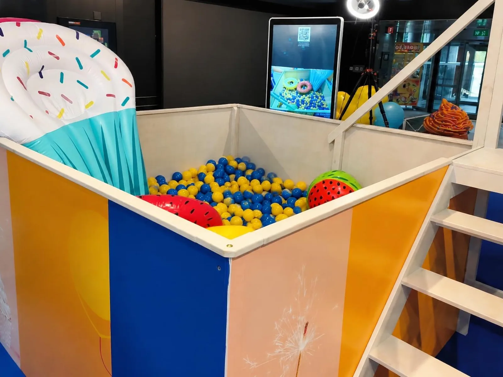 Jeu-Concours Piscine à Balles — animation événementielle