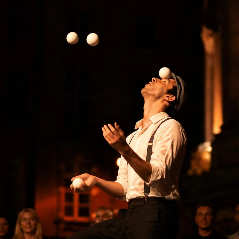 Jongleur Saltimbanque de Cirque