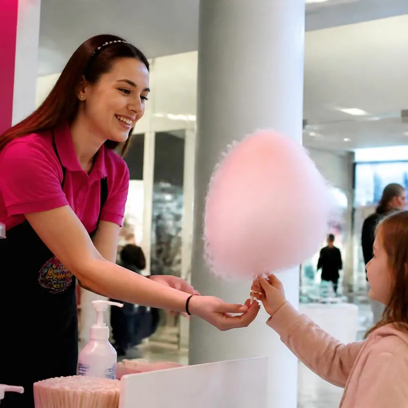 Machine à Barbapapa Cotton Candy