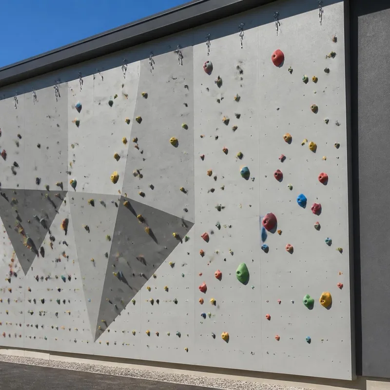 Mur d’Escalade Déroulant