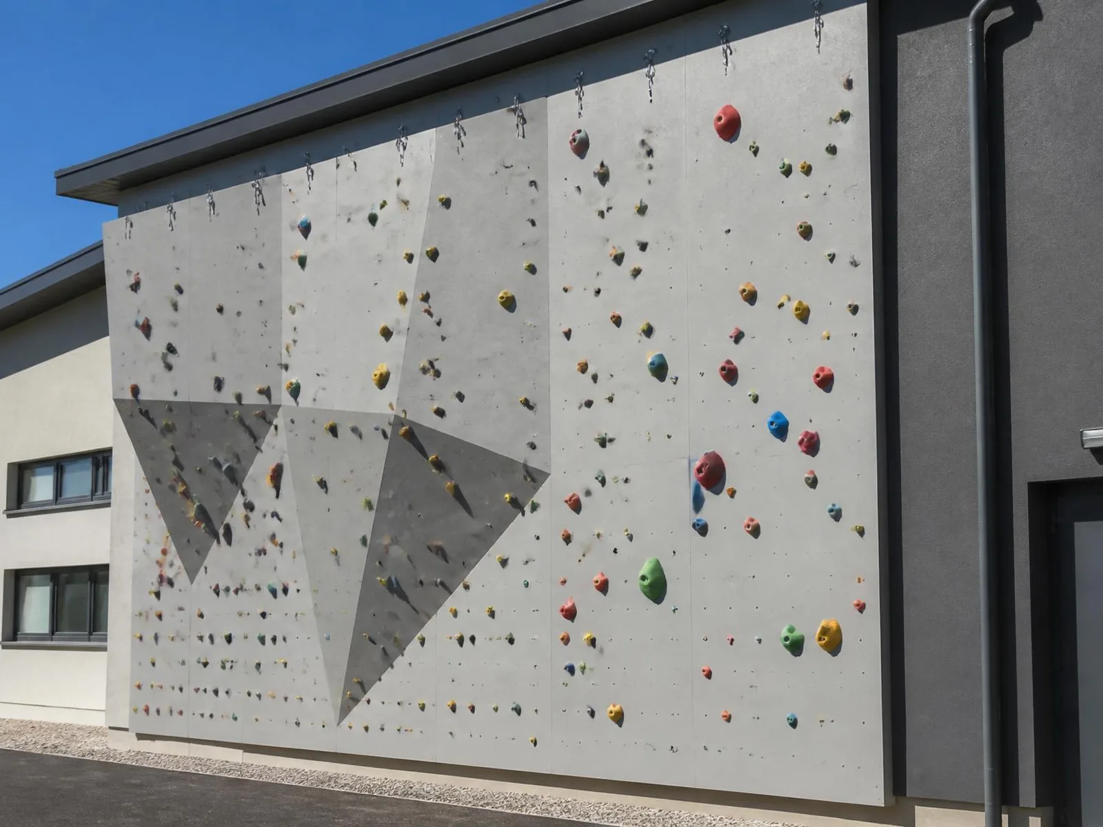 Mur d’Escalade Déroulant — animation événementielle