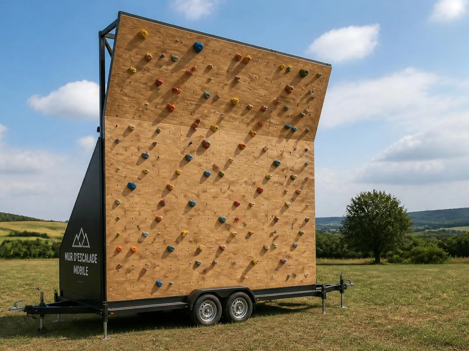 Mur d’Escalade Mobile — animation événementielle