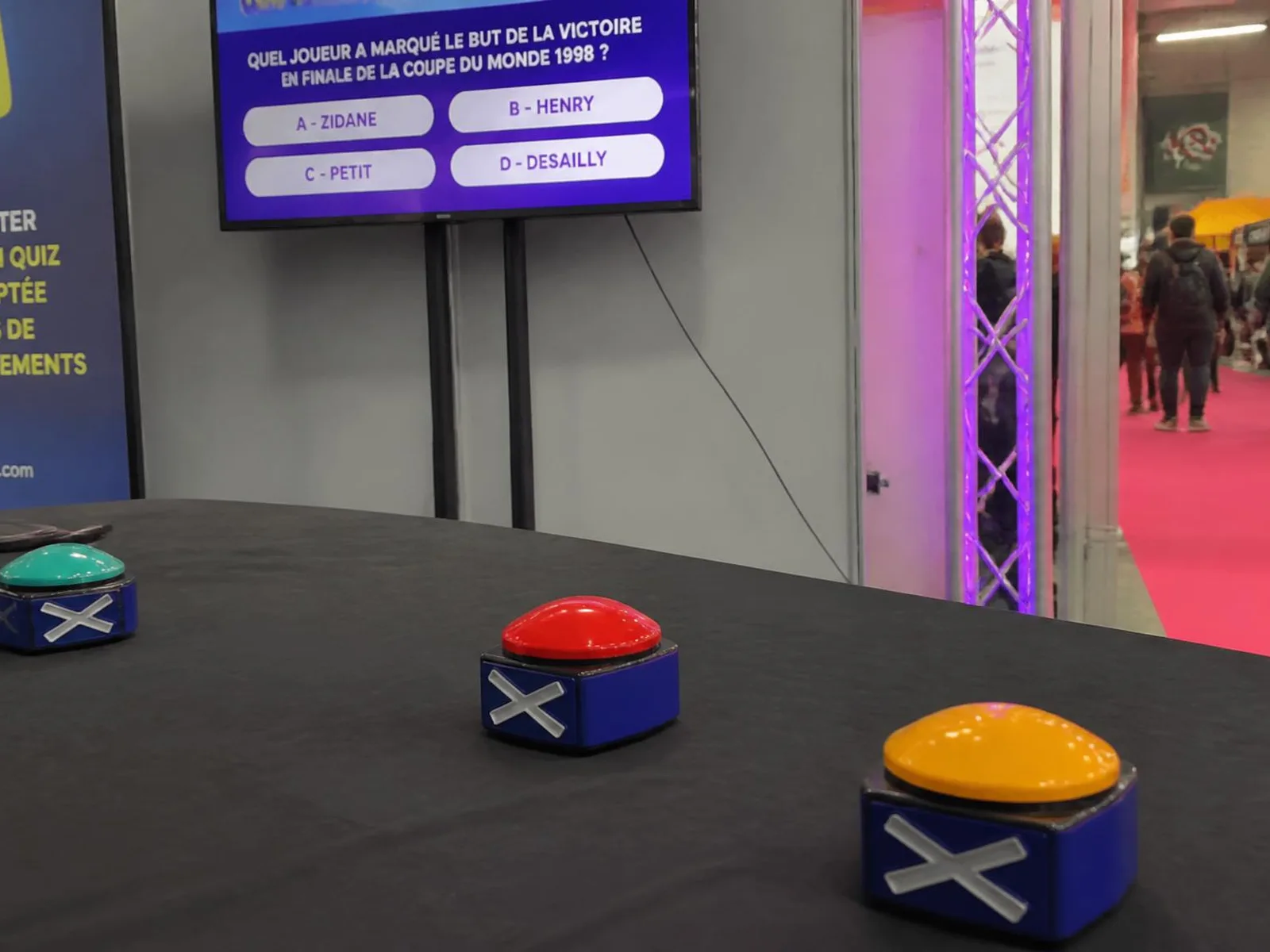 Quizz Buzzer sur Mesure — animation événementielle