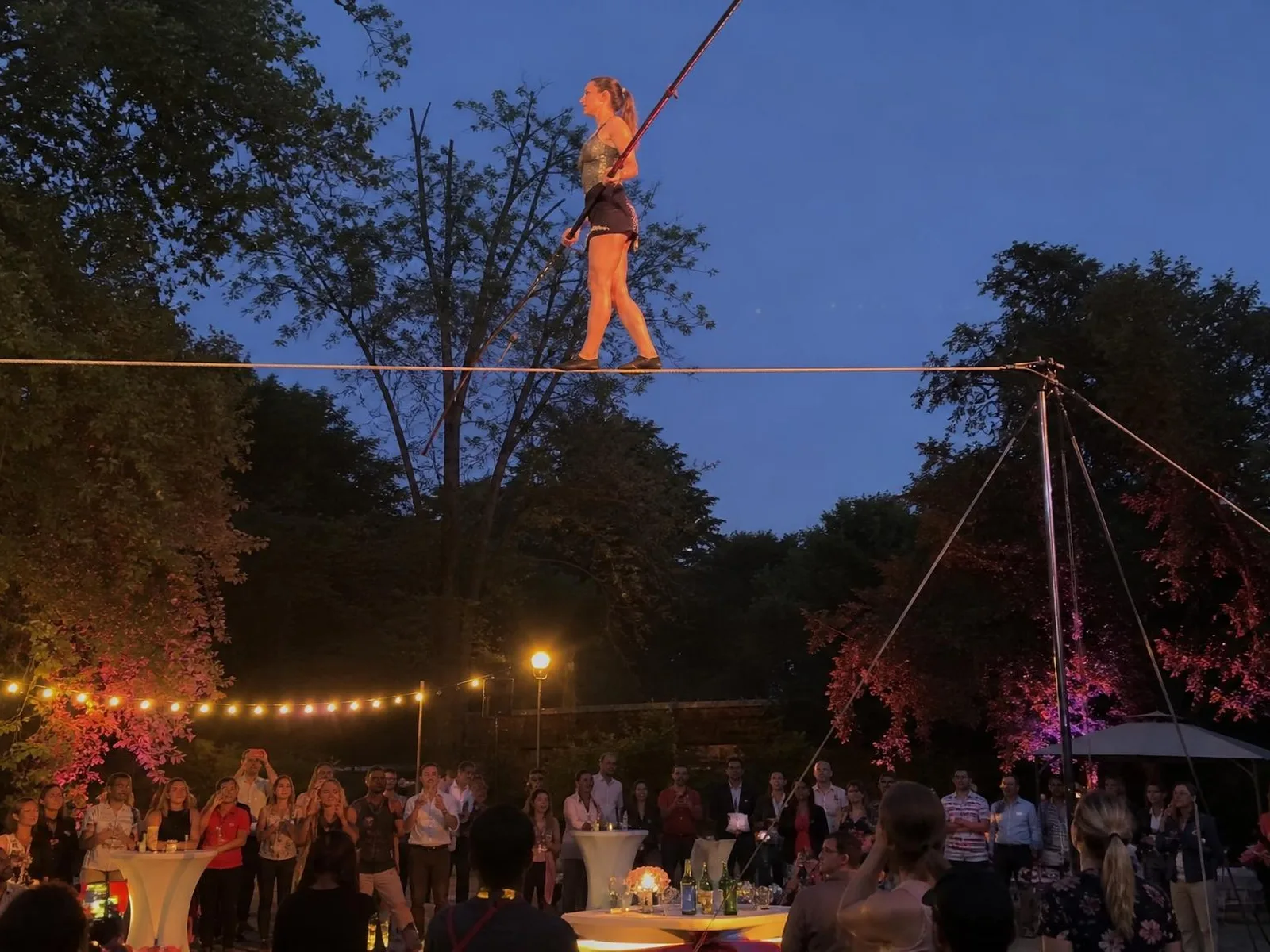 Spectacle Équilibriste — animation événementielle