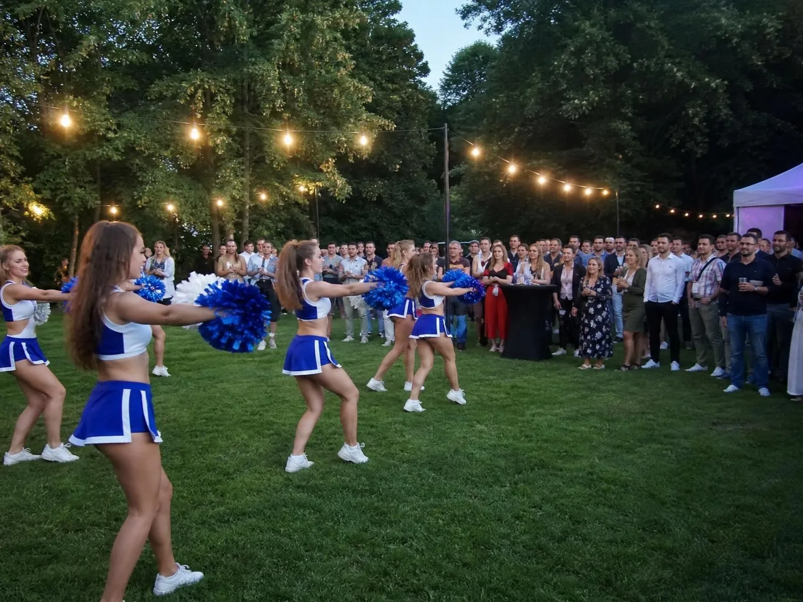 Spectacle Pompom Girls — animation événementielle