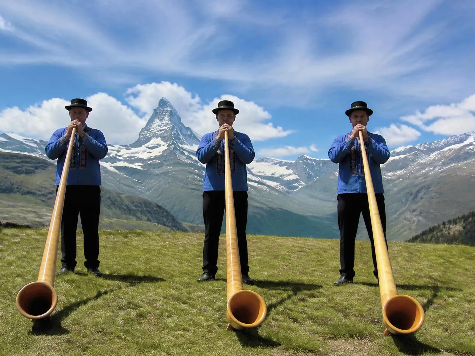 Troupe de Cor des Alpes — animation événementielle