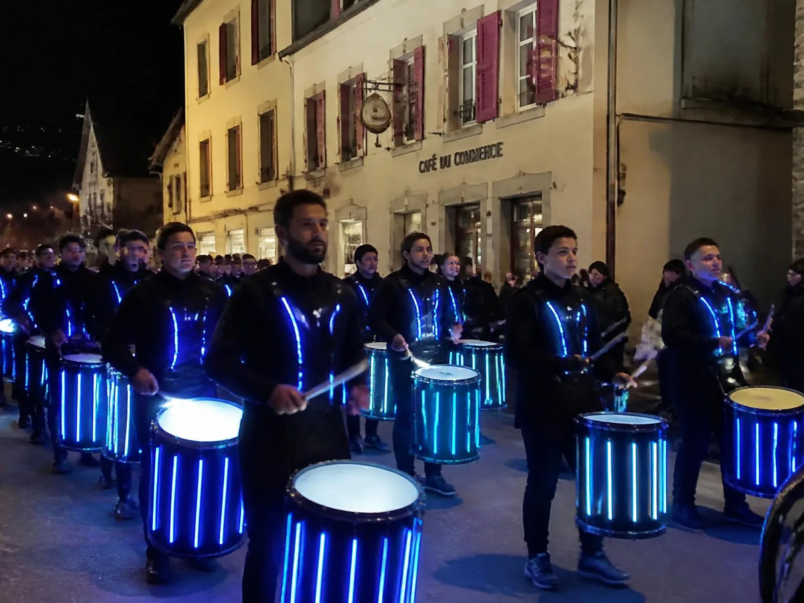 Troupe de Percussions Lumineuses — animation événementielle