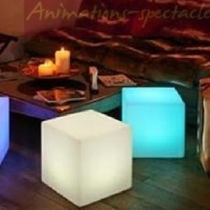 Animations-Spectacles_Décoration Cubes Lumineux