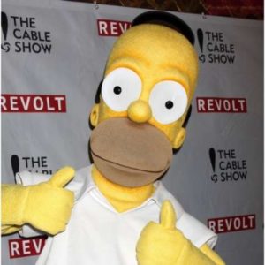 Animations-Spectacles_Mascotte Homer Simpson