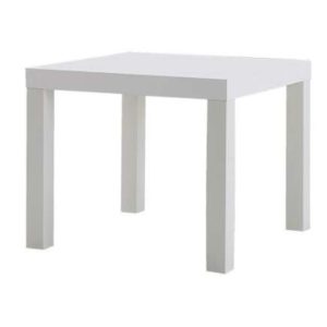 Animations-Spectacles_Mobilier Table d’Appoint Blanche